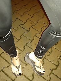 Transgender Travesti Sounding Dildo Lingerie Outdoor 142a