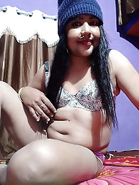 American shemale tart is teasing her boyfriend