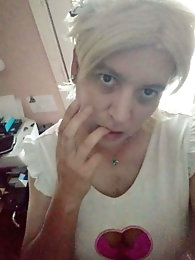 Topless tgirl cuties are posing naked on photo