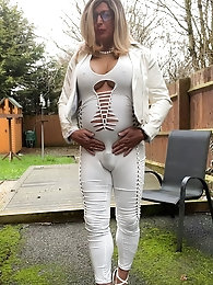 TgirlsHookup: A collection of nine images celebrating a submissive partners excellent performance in bed