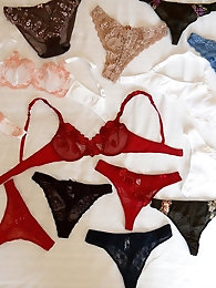 Seductive Rebecca in a collection of 10 images