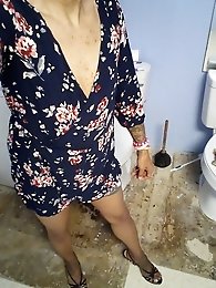 A mixture of cum from a female-bodied person with non-binary gender identity