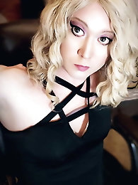 Young-looking cutie looks exposed