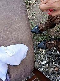 My finest images of nylon hosiery