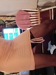 Bare-skinned by the ocean