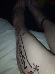 Skillful shemale hookers are touching themselves