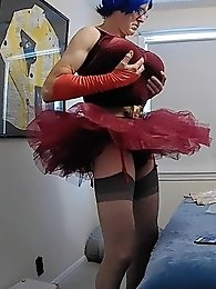 Ingâ€™s red lace seduction in ASIANTGIRL photo collection.