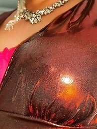 Valisere46 in a sexy dress.