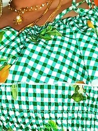 Valisere46 in a sexy dress.