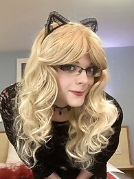 The beautiful black transsexual is back.