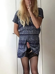 Sarah cd short dress and lingerie