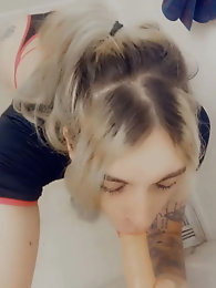 Sexy Leotard Babe Wants to Get Fucked