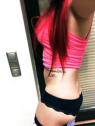 Glamorous tarts are playing with their hooters