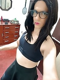 Sakuraâ€™s workout at the Fitness Gym