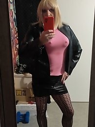 Beautiful transsexual prostitutes trying to tempt.