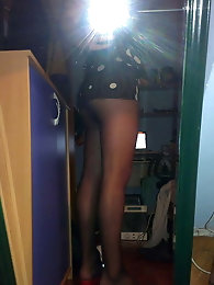 Pervert t-girl chicks are trying to tease