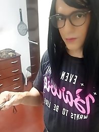 Sakura in her cute dress, but with a tinge of naughtiness.