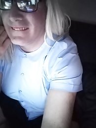 Tour of a college dorm for a sissy boy