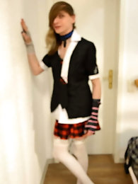 More variations of my schoolgirl uniforms ðŸ˜»ðŸ˜½