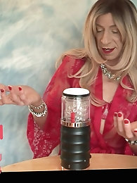 Tranny babe is revealing her tits