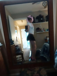 Cute Crossdresser photo shoot