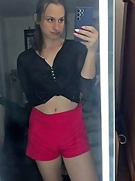 Girlfriend is a transsexual with big boobs good fucker