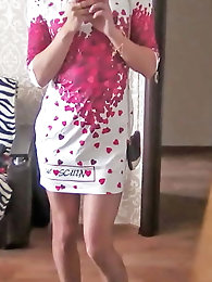 Nasty GFs are spreading their buttocks for money