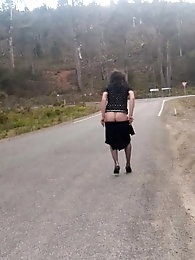 Crossdress Road trip-change of outfit