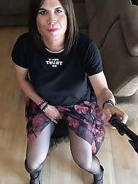 Tgirl Tarts are touching themselves exploring their desires in a sensual display