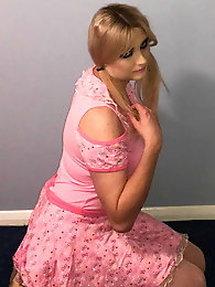 Ravishing mistress is masturbating