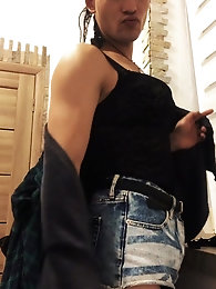 My yummy sissy as and legs in bed