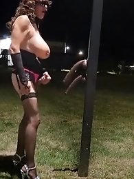 DeeDeeSlut69 More Outfits Outside The slutty DeeDee69 is back in business