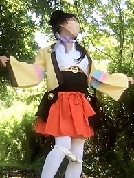 Megumi s cosplay gallery featuring her KONOSUBA character