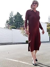 Crossdress Roadtrip Historic Town Walk Spontaneous outdoor sex