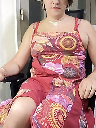 Tranny mistress loves nudism so much