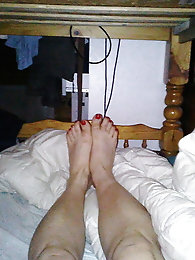 Glamour t-girl mistress is giving blowjob