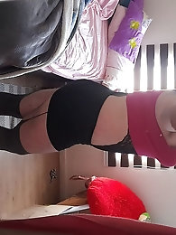 Shemale hookers are masturbating themselves